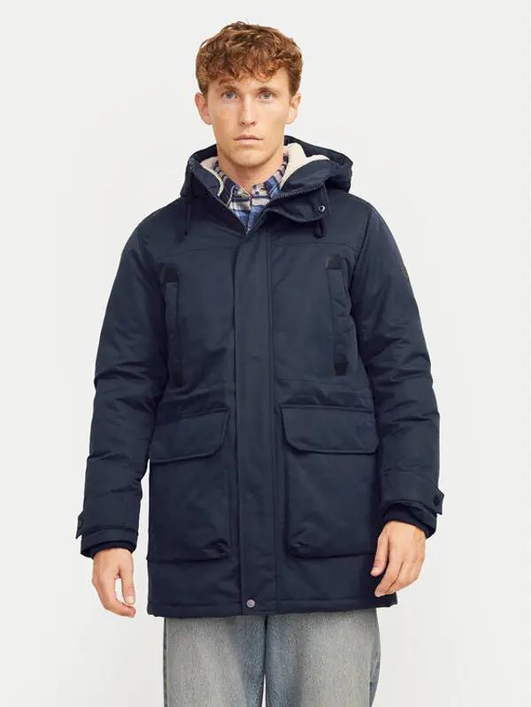 jack & jones Jack & Jones Zimska jakna Polar 12256995 Plava Regular Fit