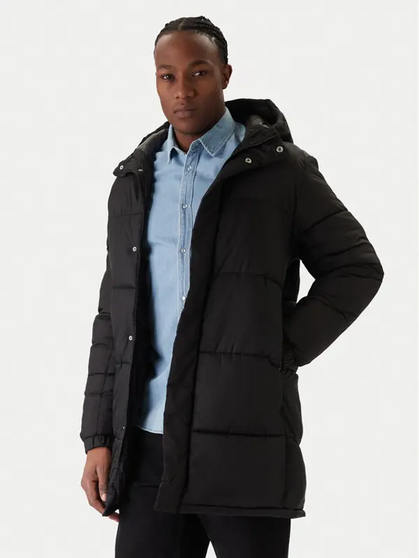 jack & jones Jack & Jones Zimska jakna Union 12283155 Crna Regular Fit