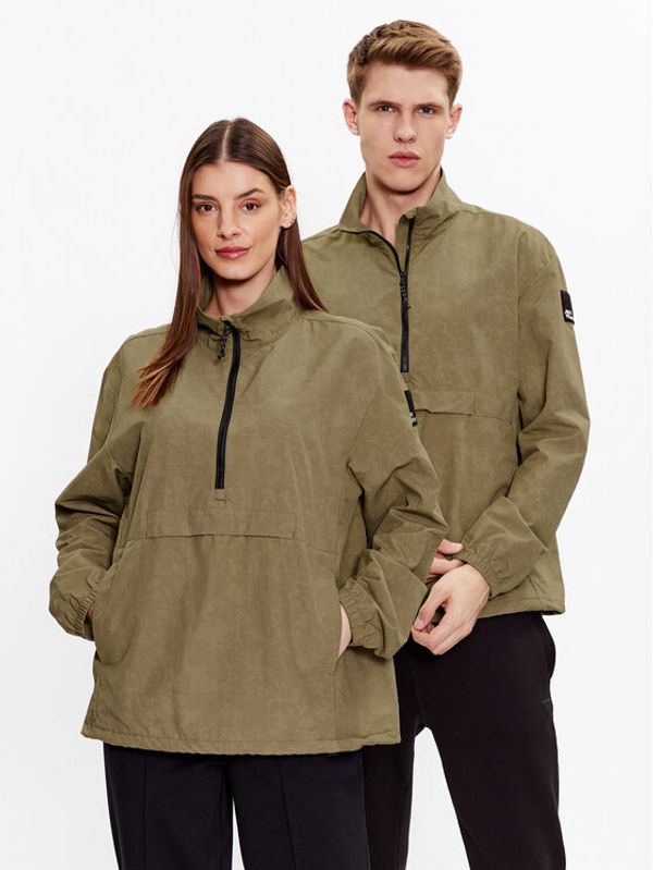 Jack Wolfskin Jack Wolfskin Anorak jakna Unisex Konstabler 1307501 Kaki Relaxed Fit
