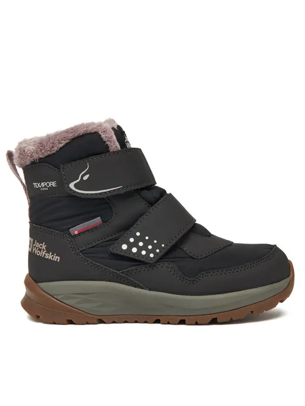 Jack Wolfskin Jack Wolfskin Čizme za snijeg Polar Bear-g Texapore High Vc K A62146 Crna