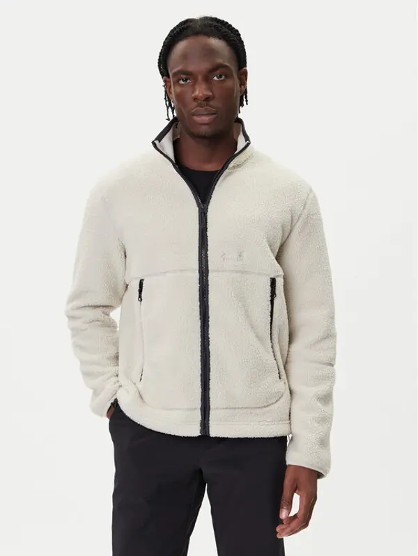 Jack Wolfskin Jack Wolfskin Flis Stone Lite A64997 Bež Relaxed Fit