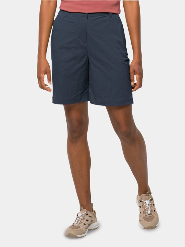 Jack Wolfskin Jack Wolfskin Kratke hlače Desert 1505312 Tamnoplava Relaxed Fit