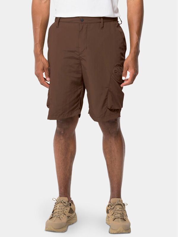 Jack Wolfskin Jack Wolfskin Kratke hlače Kalahari 1508381 Smeđa Regular Fit