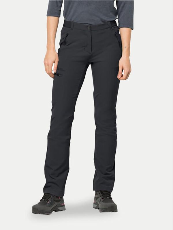 Jack Wolfskin Jack Wolfskin Outdoor hlače Geigelstein 1507731 Crna Regular Fit