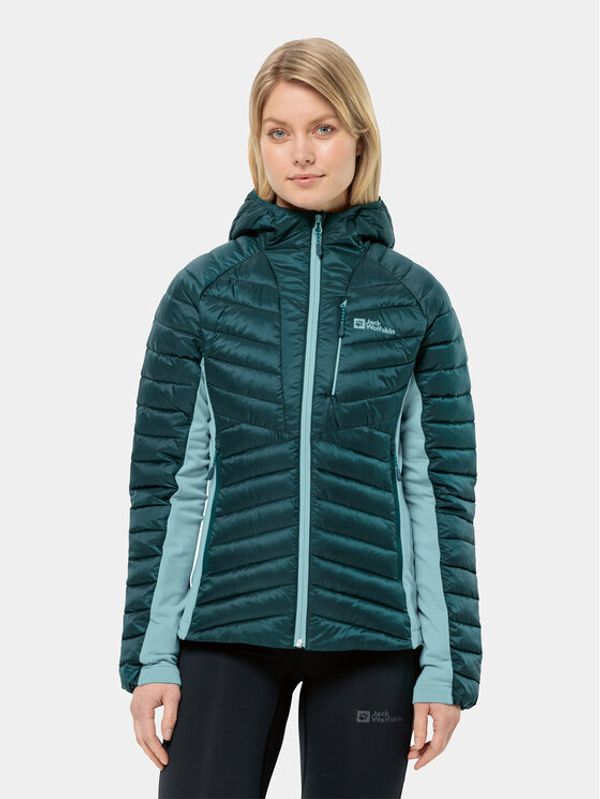 Jack Wolfskin Jack Wolfskin Outdoor jakna Routeburn Pro Ins Jkt 1207192 Zelena Regular Fit