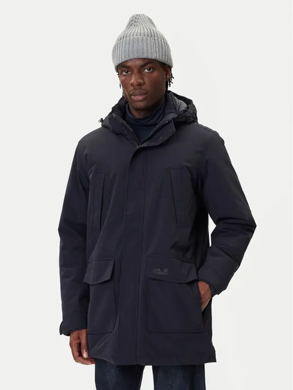 Jack Wolfskin Jack Wolfskin Parka Canyon Shield A65119 Tamnoplava Regular Fit