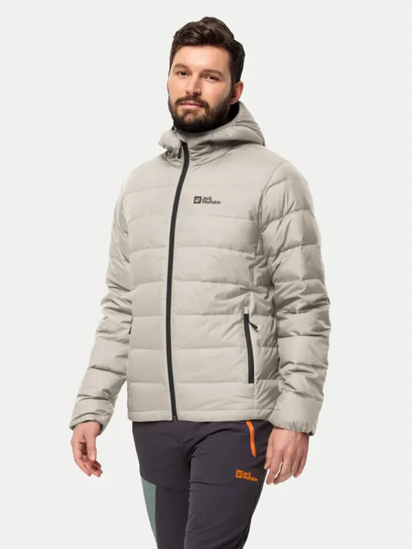 Jack Wolfskin Jack Wolfskin Pernata jakna Ather Down 1207671 Siva Regular Fit