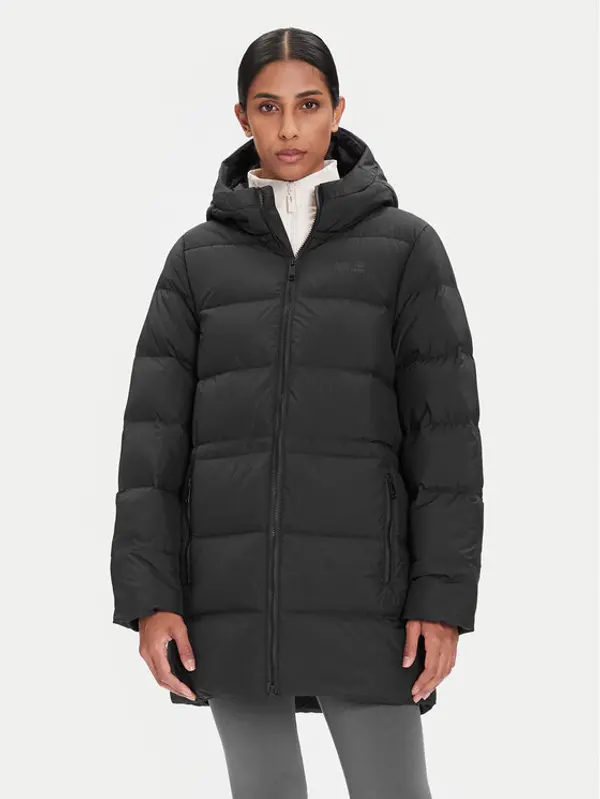 Jack Wolfskin Jack Wolfskin Pernata jakna Frozen Palace A65096 Crna Regular Fit