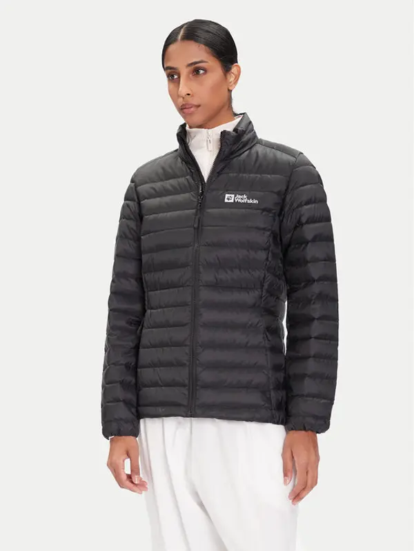 Jack Wolfskin Jack Wolfskin Pernata jakna Pilvi 1207761 Crna Regular Fit
