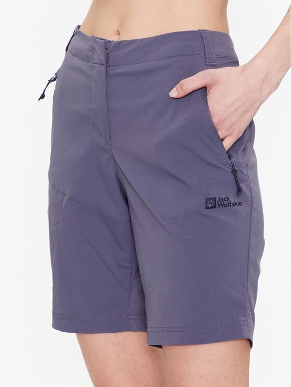 Jack Wolfskin Jack Wolfskin Sportske kratke hlače Glastal 1508171 Siva Regular Fit