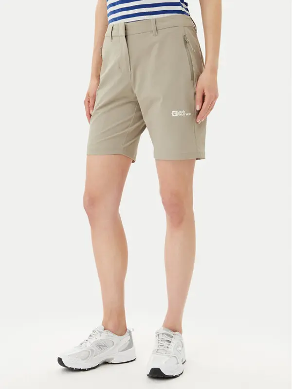 Jack Wolfskin Jack Wolfskin Sportske kratke hlače Hikeout A63931 Bež Regular Fit