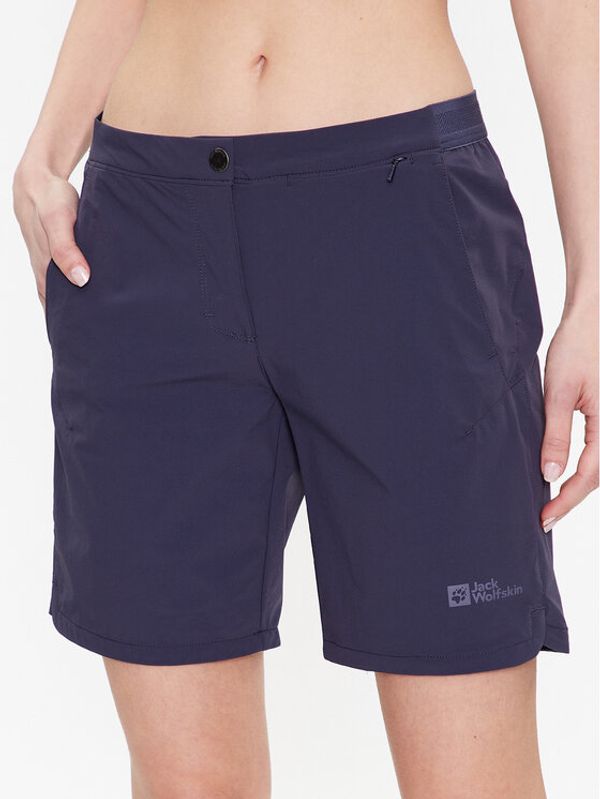 Jack Wolfskin Jack Wolfskin Sportske kratke hlače Hilltop 1505462 Tamnoplava Regular Fit