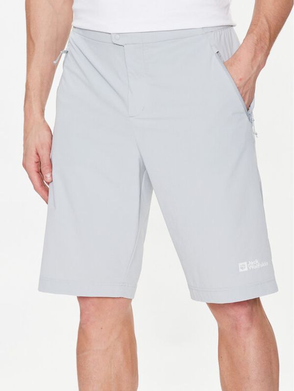Jack Wolfskin Jack Wolfskin Sportske kratke hlače Prelight 1508081 Siva Regular Fit
