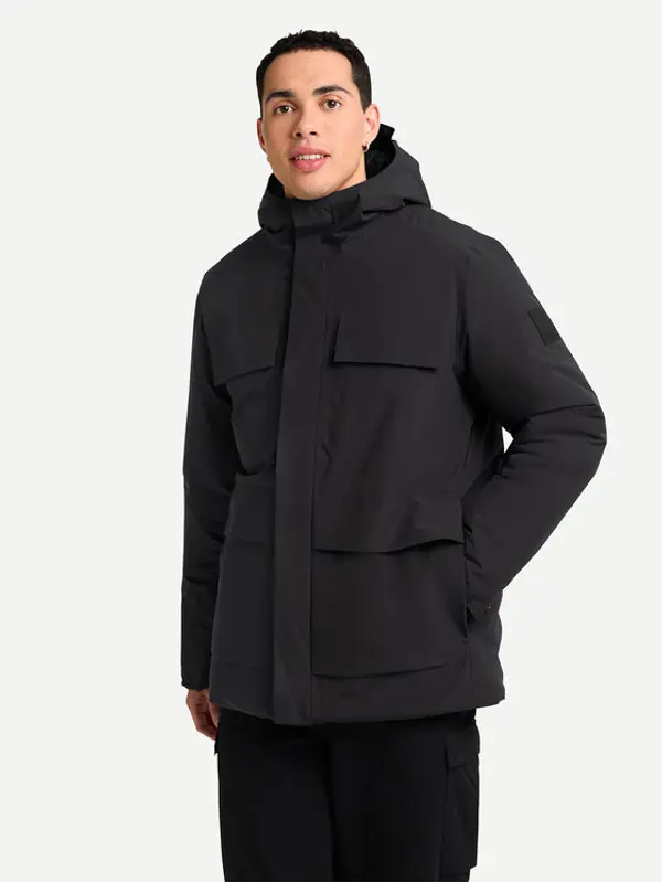 Jack Wolfskin Jack Wolfskin Zimska jakna Brandenburger A65047 Crna Regular Fit