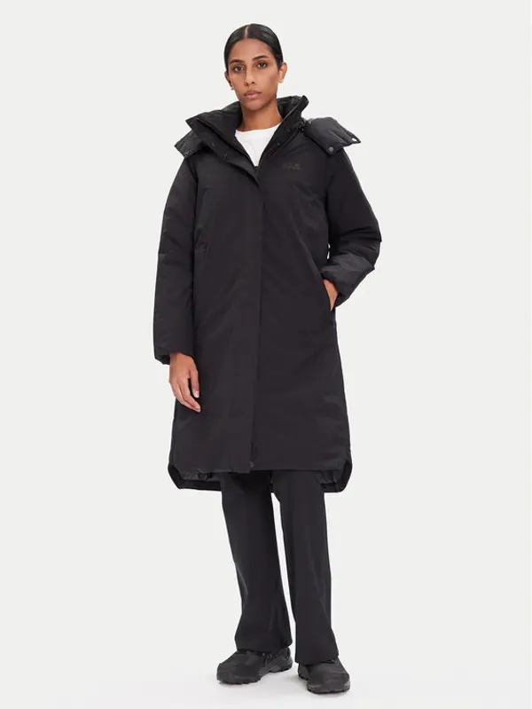Jack Wolfskin Jack Wolfskin Zimska jakna Frost Haven A65090 Crna Regular Fit