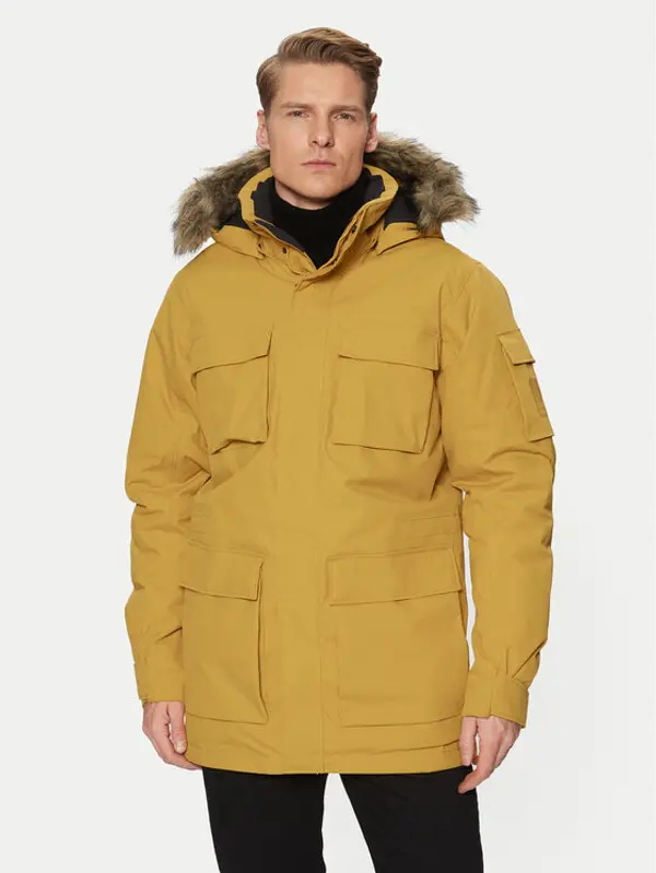 Jack Wolfskin Jack Wolfskin Zimska jakna Glacier Canyon 1107674 Žuta Regular Fit