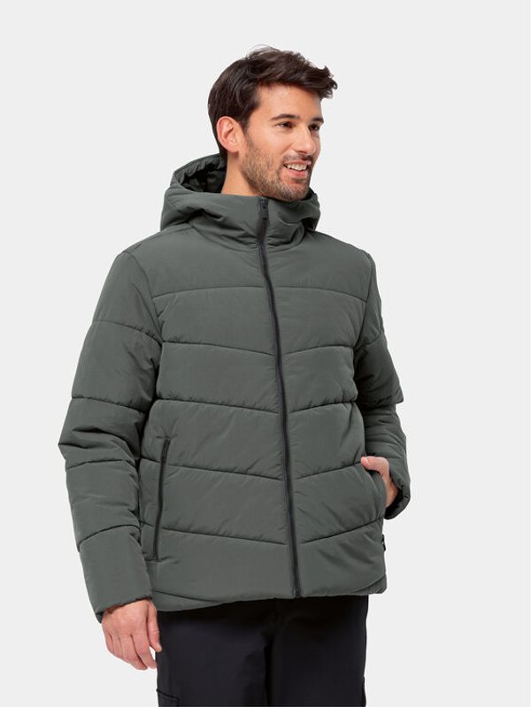 Jack Wolfskin Jack Wolfskin Zimska jakna Karolinger Jkt 1207831 Zelena Regular Fit
