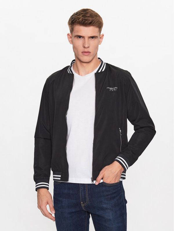 Jack&Jones Jack&Jones Bomber Splash 12234723 Crna Regular Fit