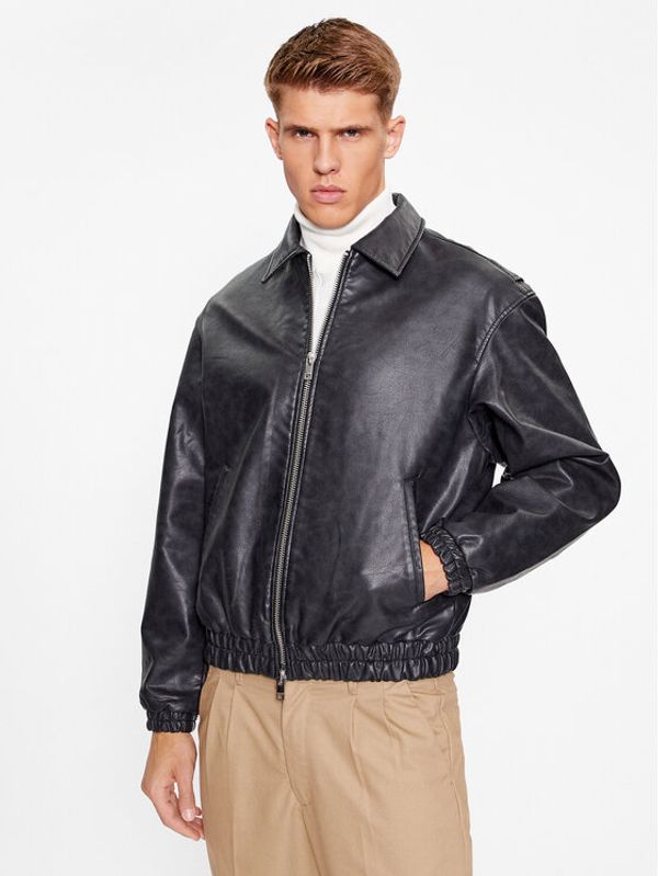 Jack&Jones Jack&Jones Jakna od imitacije kože 12238912 Crna Regular Fit