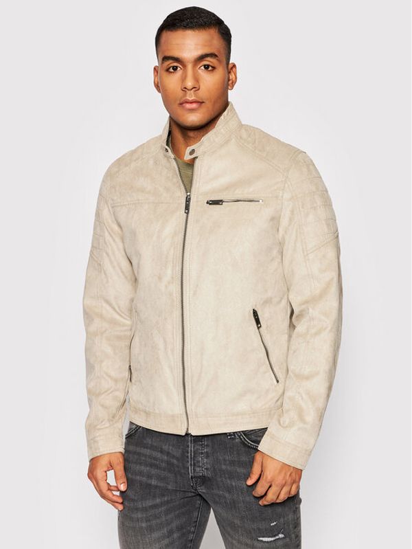 Jack&Jones Jack&Jones Jakna od imitacije kože Rocky 12147218 Bež Regular Fit
