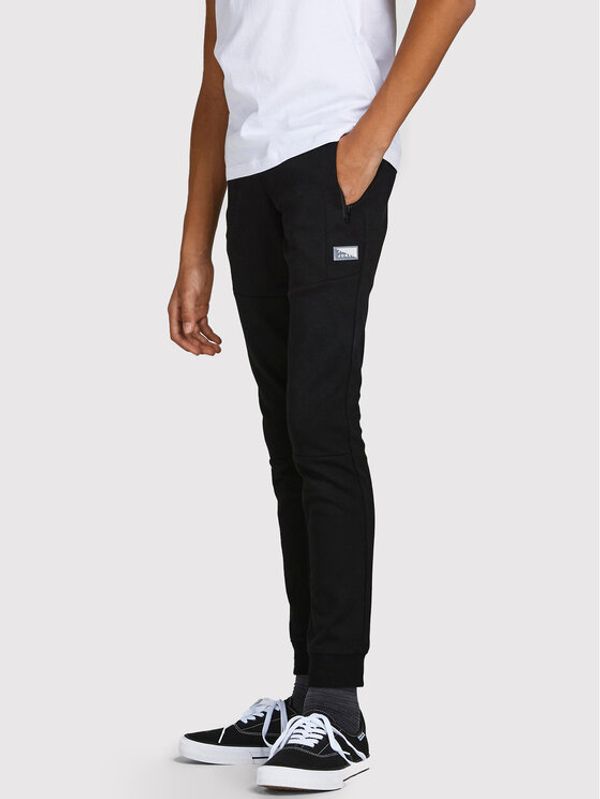 Jack&Jones Junior Jack&Jones Junior Donji dio trenerke Will 12189809 Crna Regular Fit