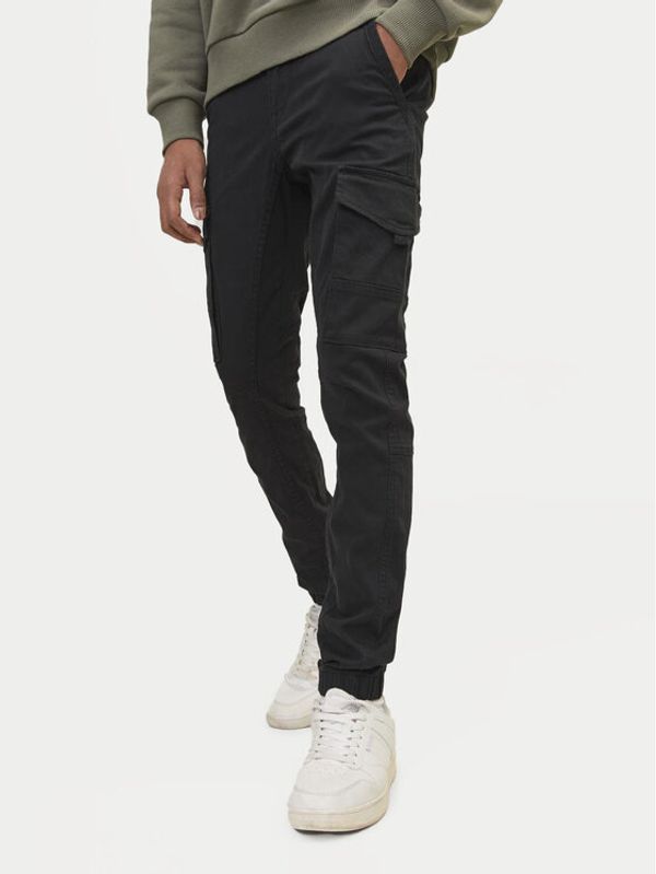 Jack&Jones Junior Jack&Jones Junior Hlače Paul 12151646 Crna Slim Fit