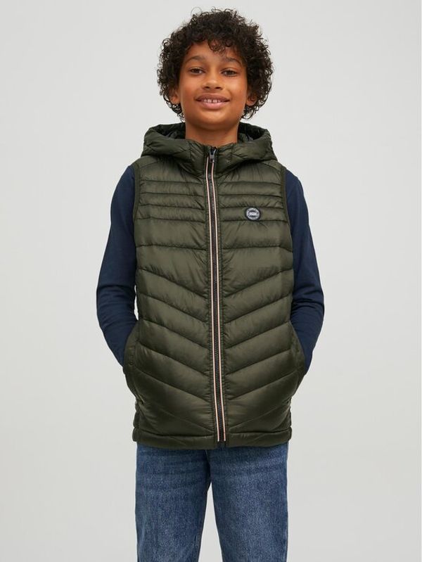 Jack&Jones Junior Jack&Jones Junior Prsluk Hero 12212854 Zelena Regular Fit