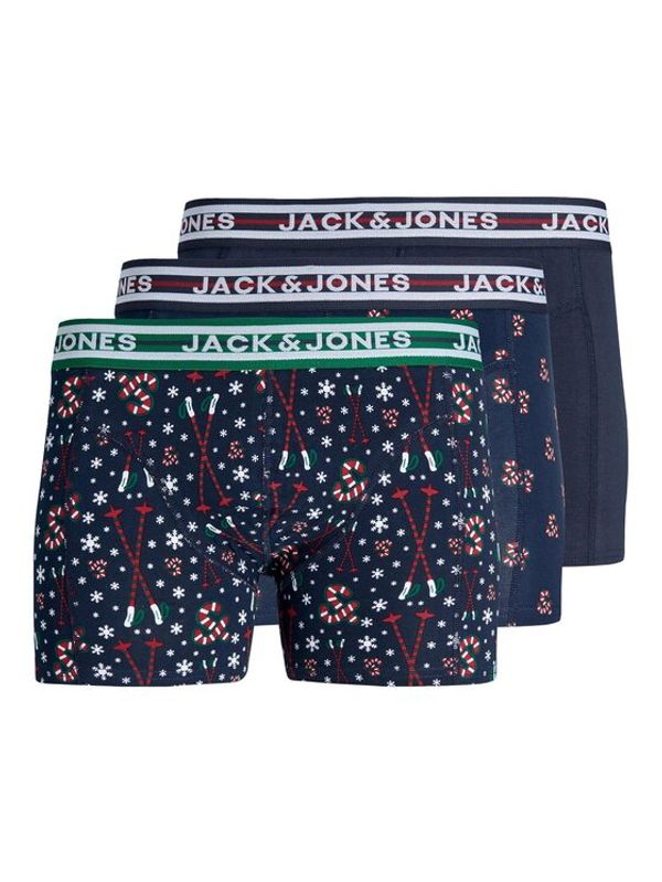 Jack&Jones Junior Jack&Jones Junior Set od 3 para bokserica 12246624 Tamnoplava