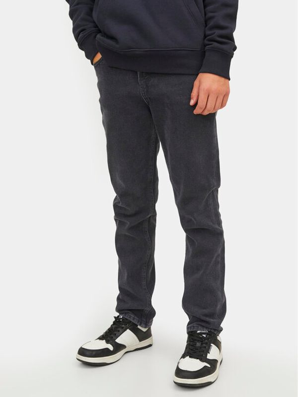 Jack&Jones Junior Jack&Jones Junior Traperice Clark 12237675 Crna Regular Fit