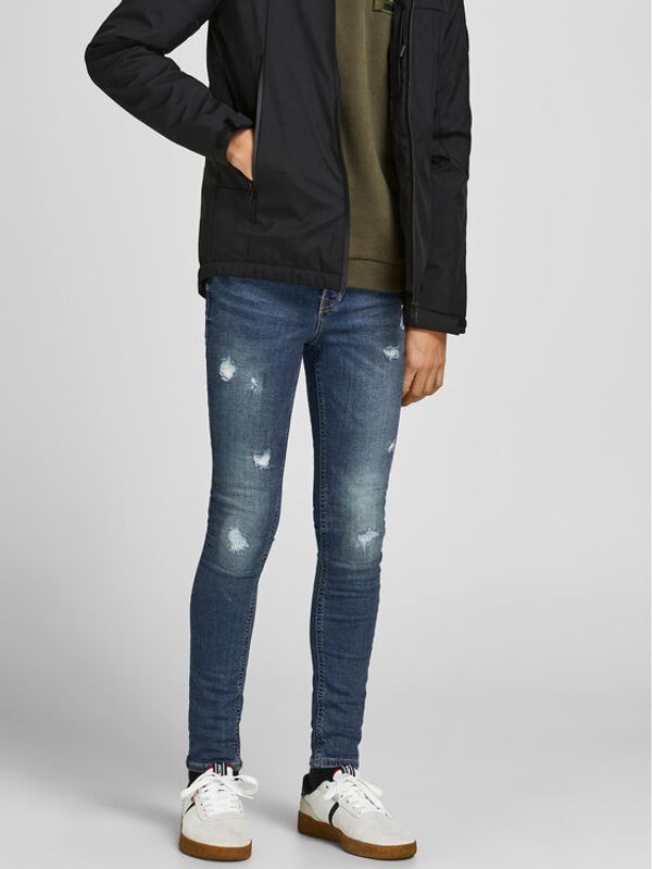 Jack&Jones Junior Jack&Jones Junior Traperice Dan Original 12192104 Plava Super Skinny Fit
