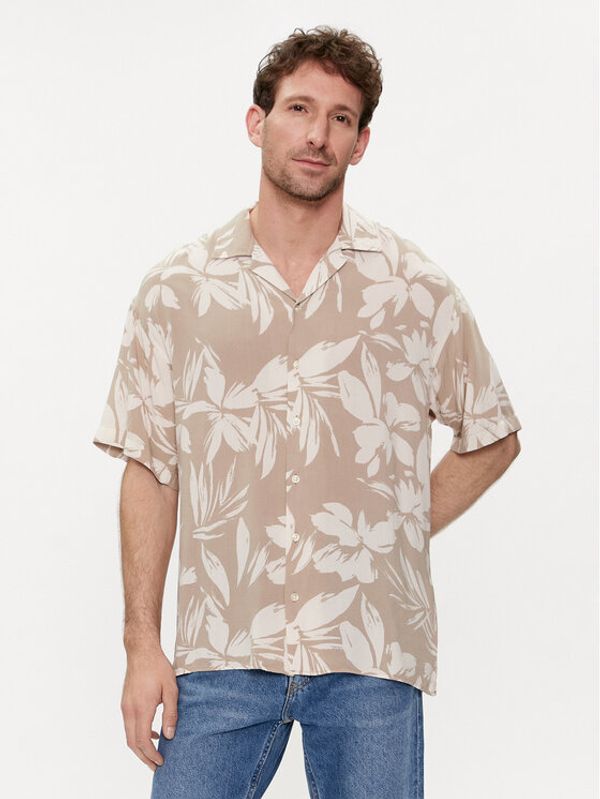 Jack&Jones Jack&Jones Košulja Jeff 12248408 Bež Relaxed Fit