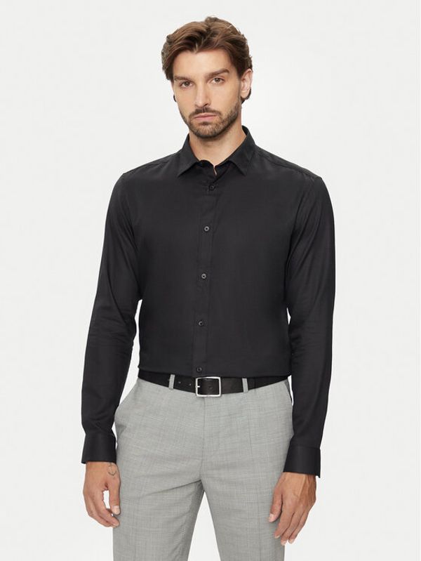 Jack&Jones Jack&Jones Košulja Joe 12260426 Crna Slim Fit