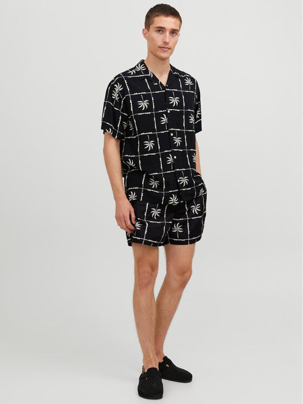 Jack&Jones Jack&Jones Košulja Jorluke 12255727 Crna Relaxed Fit