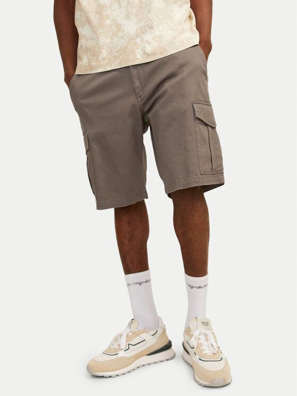 Jack&Jones Jack&Jones Kratke hlače Jpstjoe 12182555 Siva Regular Fit