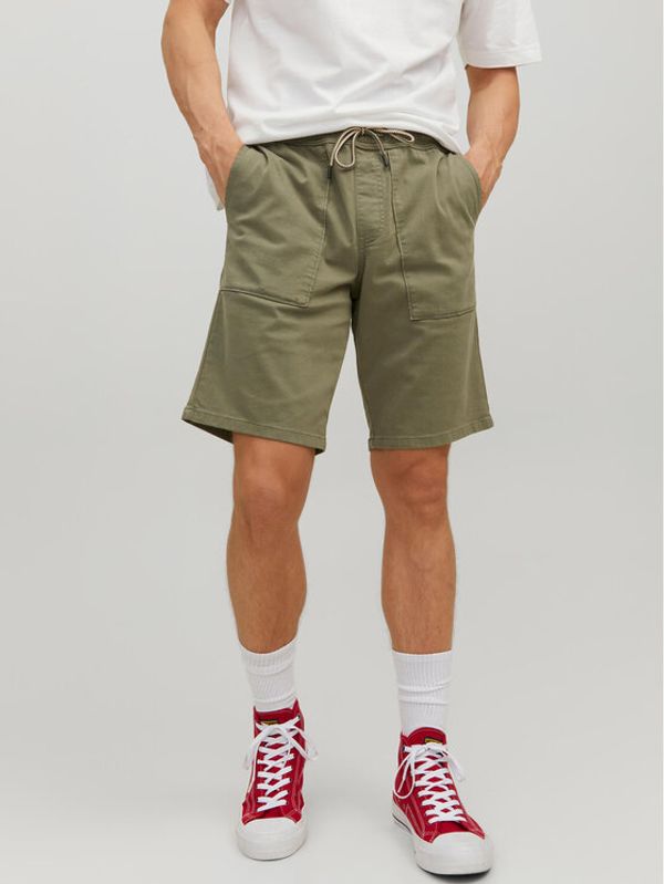 Jack&Jones Jack&Jones Kratke hlače Lewis 12229946 Zelena Regular Fit