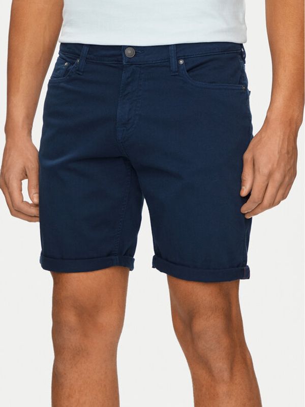Jack&Jones Jack&Jones Kratke traperice Jpstrick 12248681 Tamnoplava Regular Fit