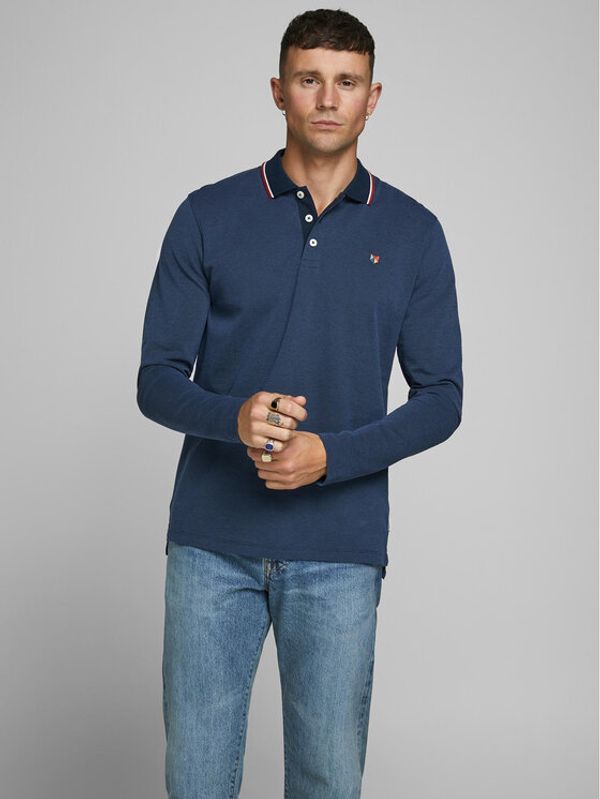 Jack&Jones Jack&Jones Polo 12174038 Tamnoplava Regular Fit