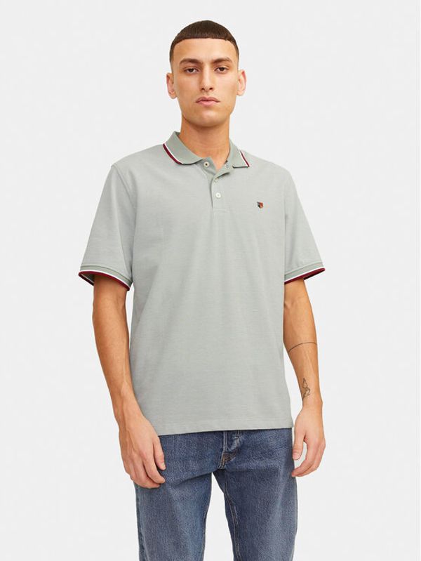 Jack&Jones Jack&Jones Polo Bluwin 12169064 Siva Regular Fit