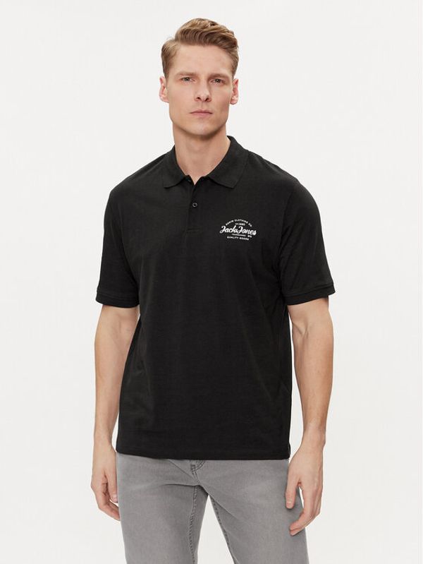 Jack&Jones Jack&Jones Polo Forest 12248621 Crna Standard Fit