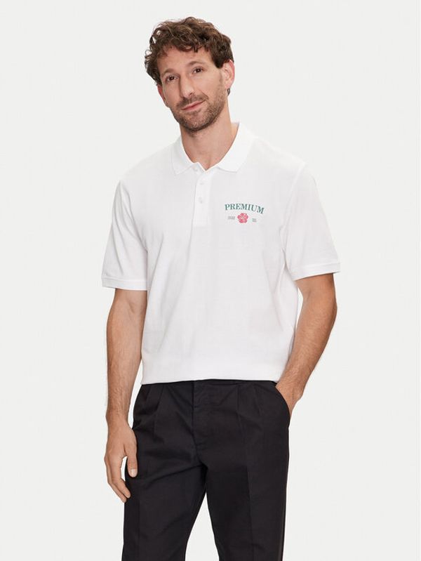 Jack&Jones Jack&Jones Polo Jprblaalfie 12259678 Bijela Regular Fit