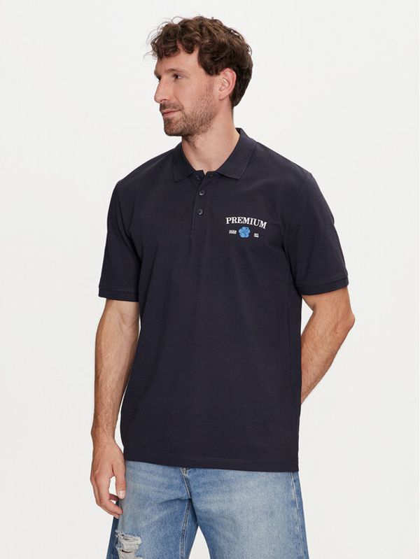 Jack&Jones Jack&Jones Polo Jprblaalfie 12259678 Tamnoplava Regular Fit