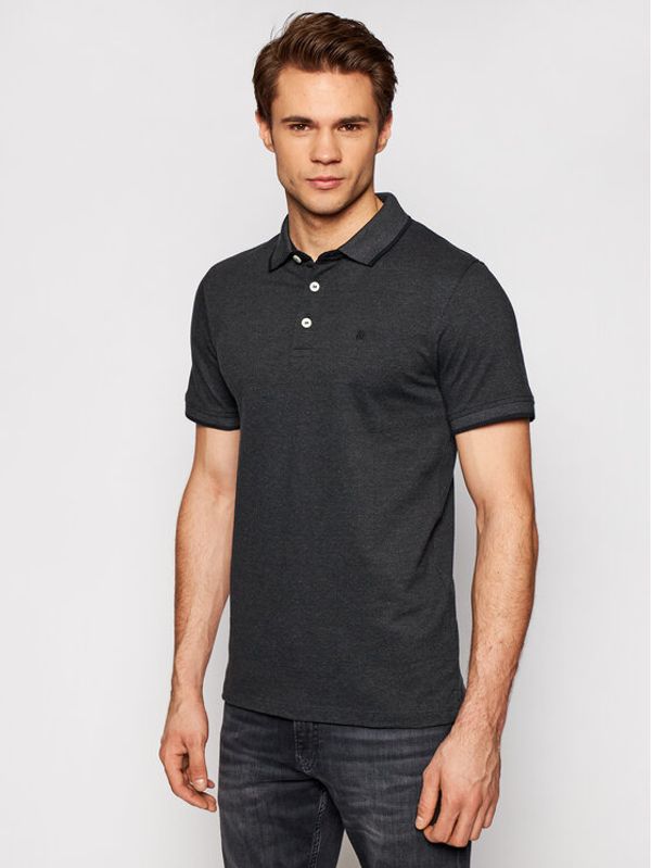 Jack&Jones Jack&Jones Polo Paulos 12136668 Crna Slim Fit