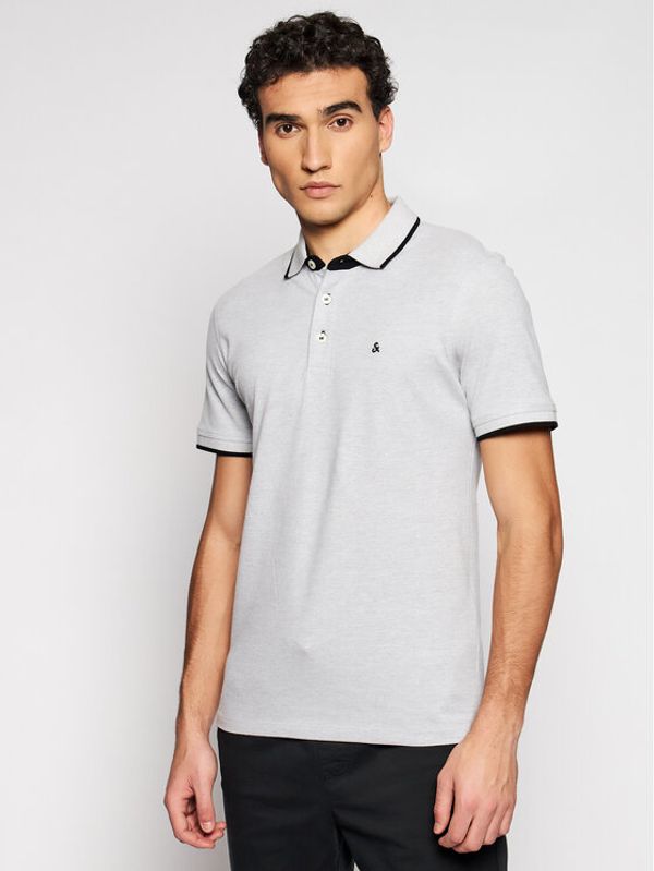 Jack&Jones Jack&Jones Polo Paulos 12136668 Siva Slim Fit