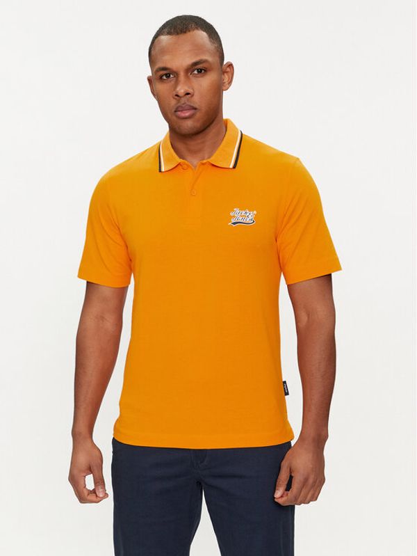 Jack&Jones Jack&Jones Polo Tevor 12228781 Narančasta Standard Fit