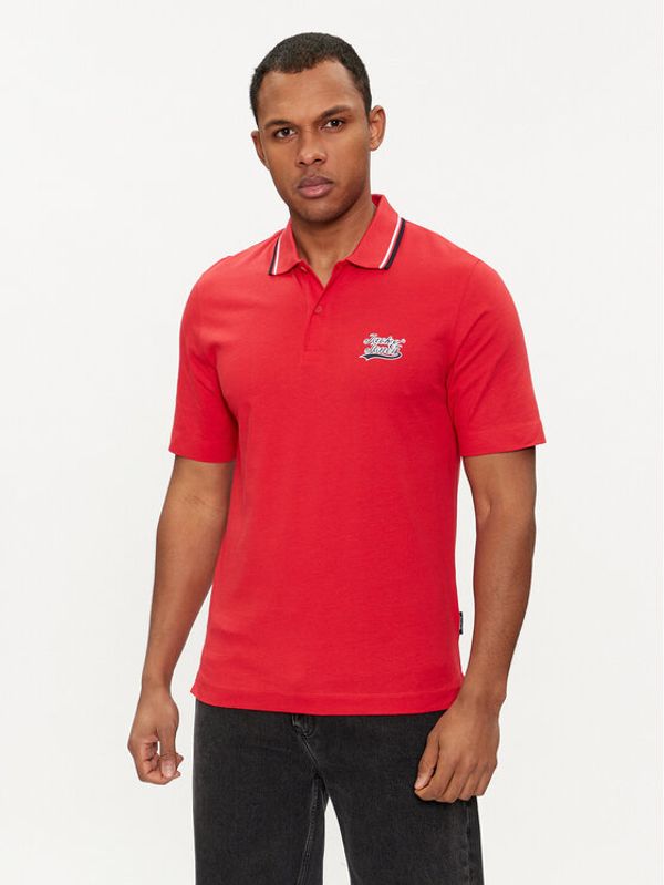 Jack&Jones Jack&Jones Polo Trevor 12228781 Crvena Standard Fit