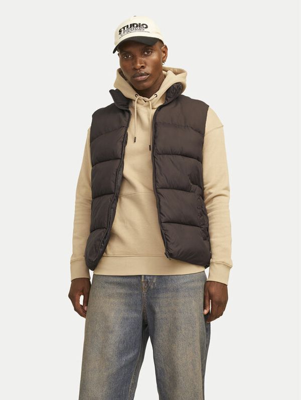 Jack&Jones Jack&Jones Prsluk Moon 12256860 Crna Regular Fit