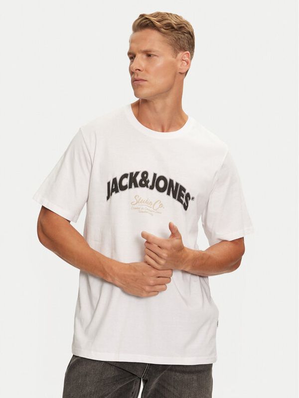 Jack&Jones Jack&Jones Set 2 majice Bronx 12271571 Crna Relaxed Fit
