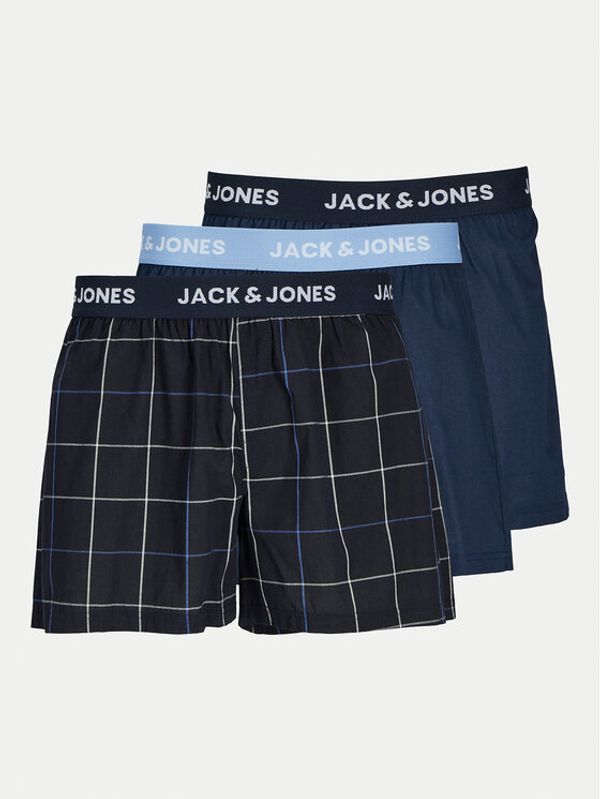Jack&Jones Jack&Jones Set od 3 para bokserica Jackson 12263654 Tamnoplava