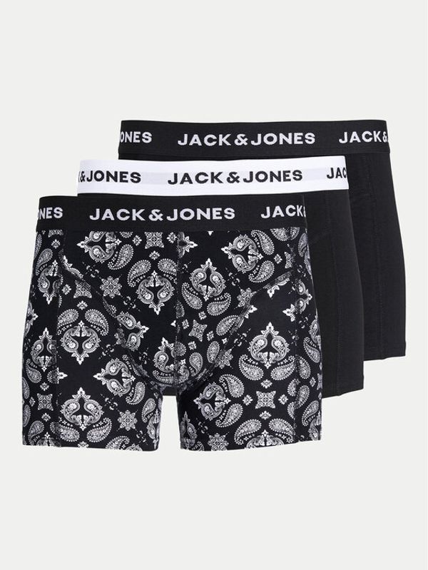 Jack&Jones Jack&Jones Set od 3 para bokserica Paris 12259575 Crna