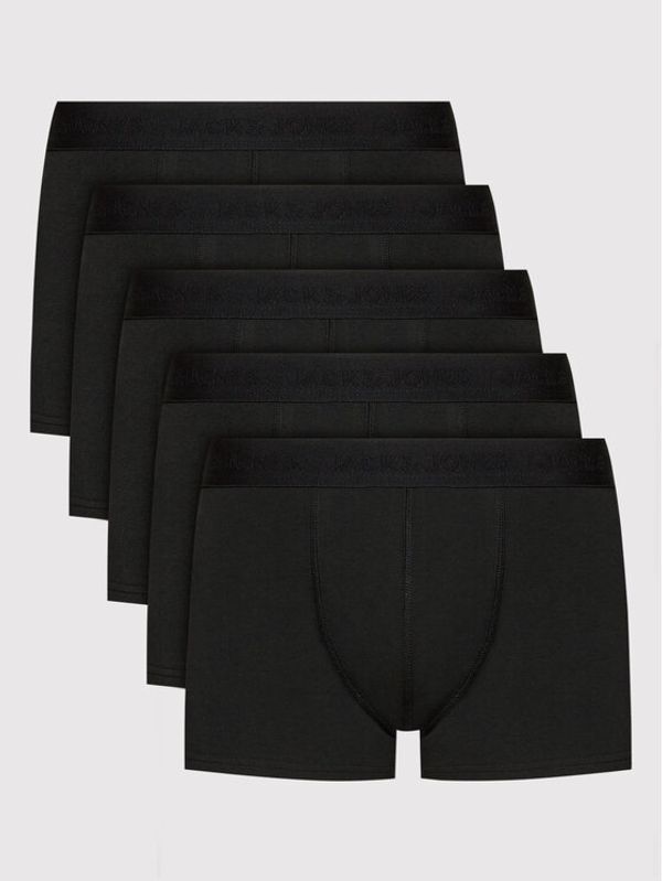 Jack&Jones Jack&Jones Set od 5 pari bokserica Tone 12176266 Crna